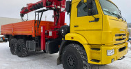 Ямобур HORYONG HRS 216 на шасси КамАЗ 43118