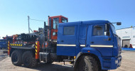 Ямобур SOOSAN SA040С на шасси КамАЗ 43118